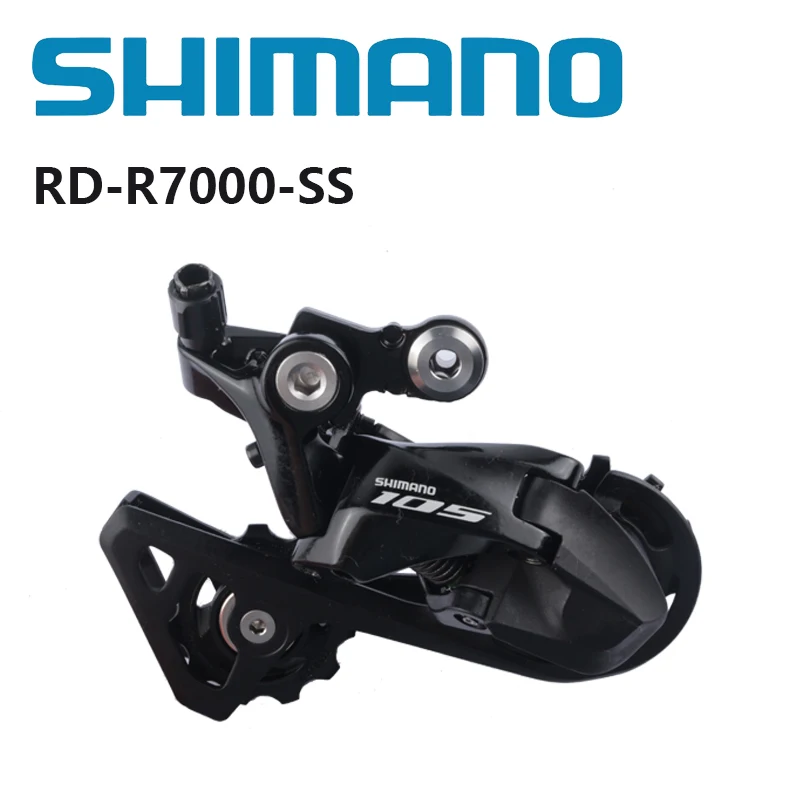 SHIMANO-desviador trasero 105 R7000 para bicicleta de carretera, 11 velocidades, 22 velocidades, actualización desde 5800