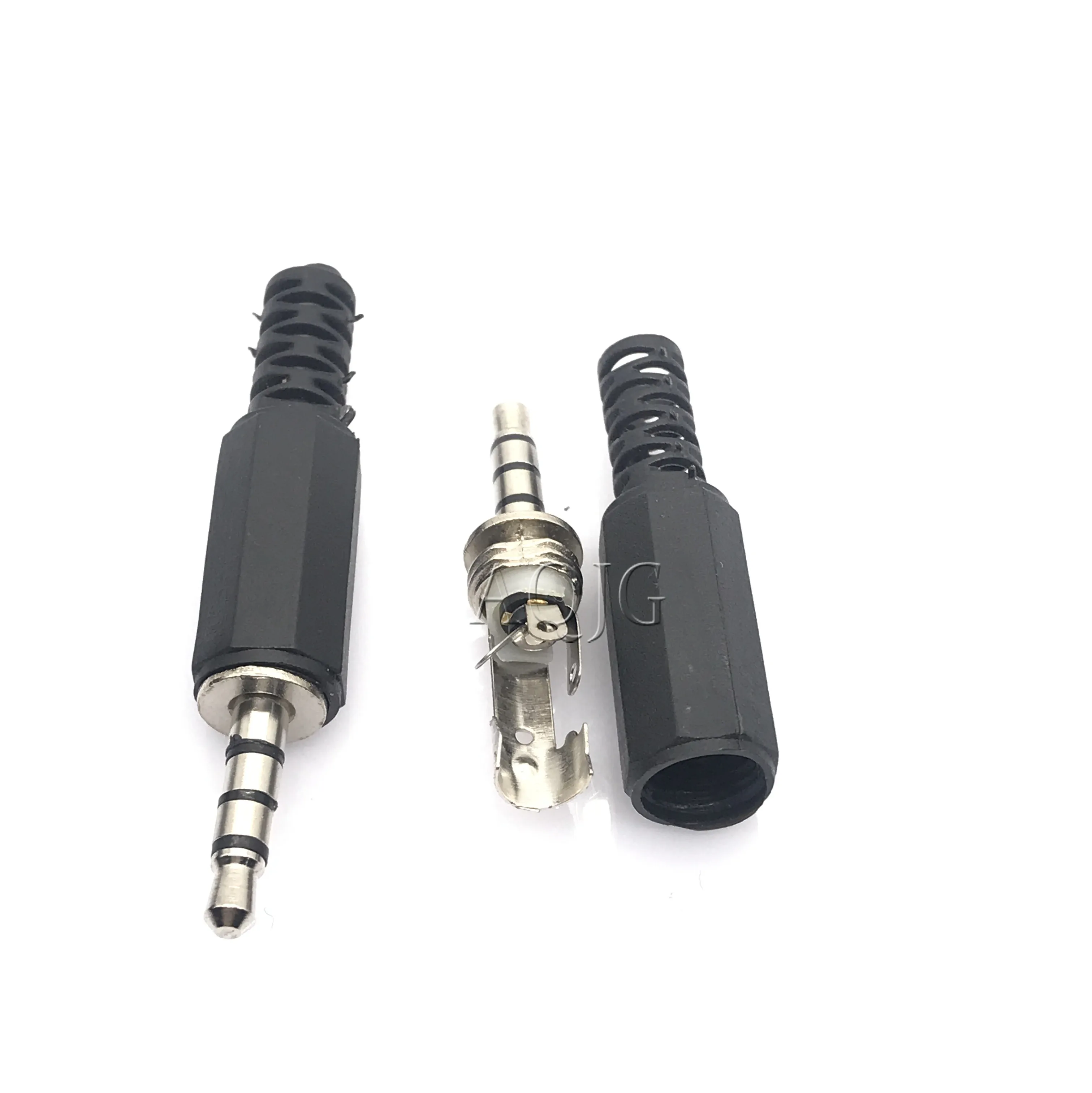 10PCS 3.5MM Stereo Audio Plug 3.5 Dual Encoding Audio Plug 3.5mm Stereo Plug 2pin 3pin 4pin