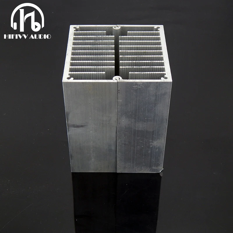 DIY 8CM FAN Mating Wind Tunnel Radiator Heatsink High Power Circuit Heat Dissipation 100*80*80mm