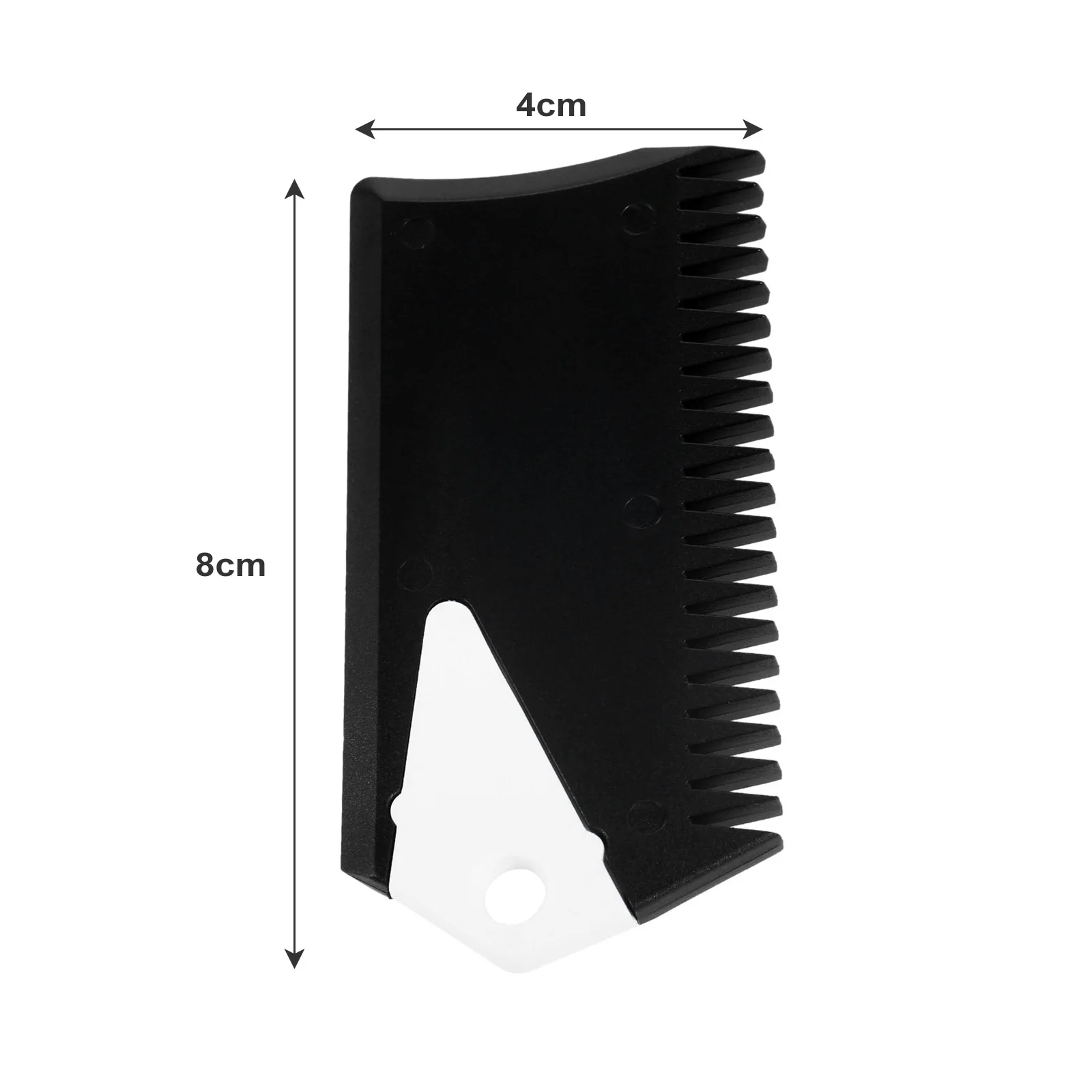 1Pc Plastic Surfboards Comb Wax Cleaner Remove with Fin Key Maintenance Safety Tool for Water Surfing Surf Accessory Black 8x4cm