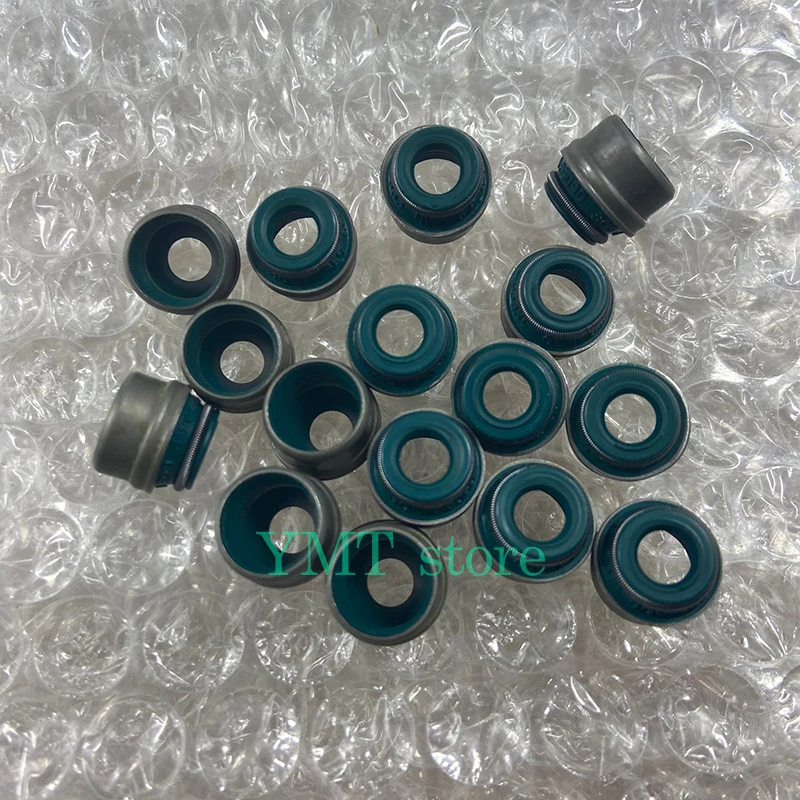 16PCS/Set Original Valve Stem Seals For Buick Excelle 1.8L Cadillac Chevrolet Aveo Daewoo Leganza Opel Vectra 90410741