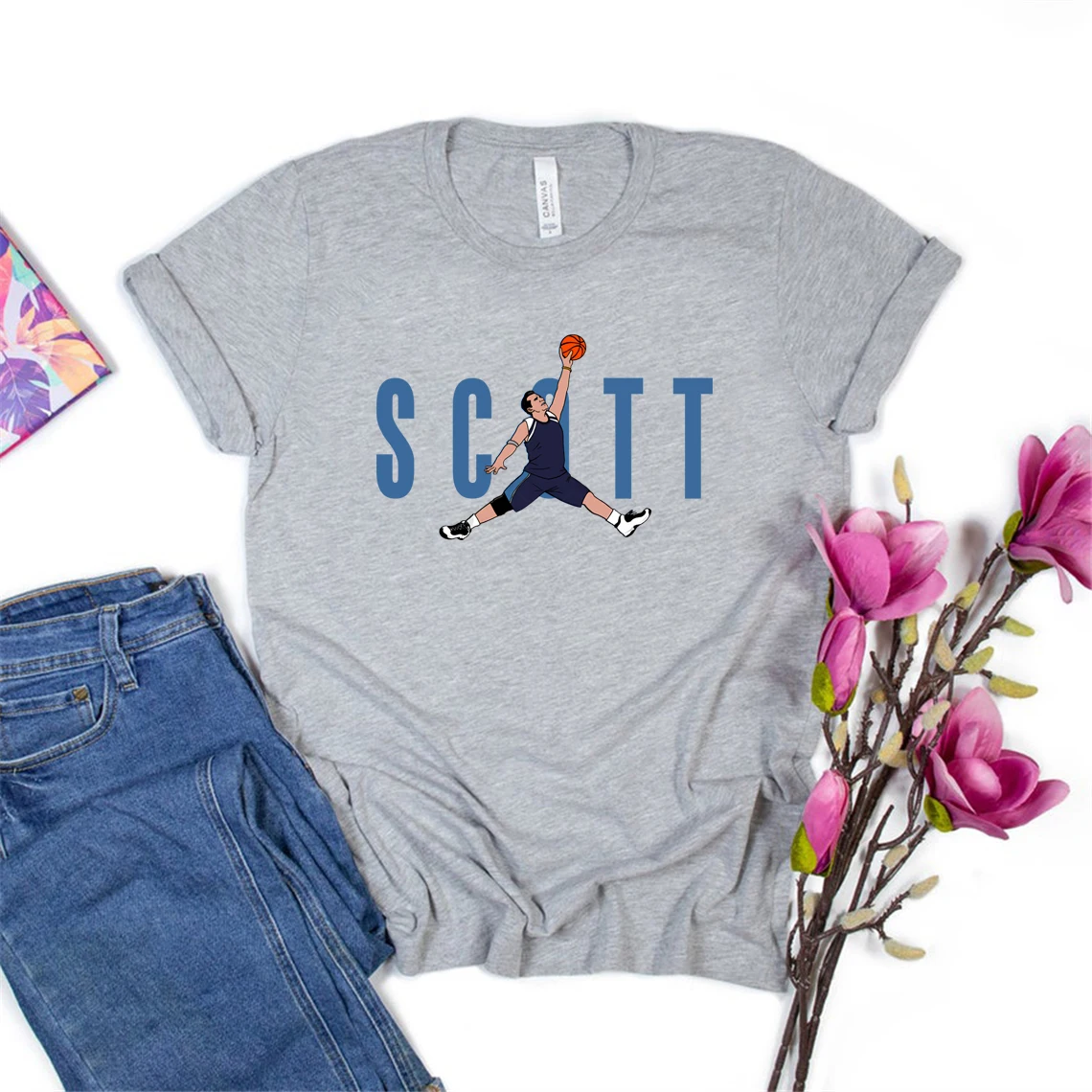 The Office Shirt Michael Scott T-shirt Scott Tshirt Gifts Tee Shirts for Men and Women Summer Short Sleeve T Shirt Casual Tops