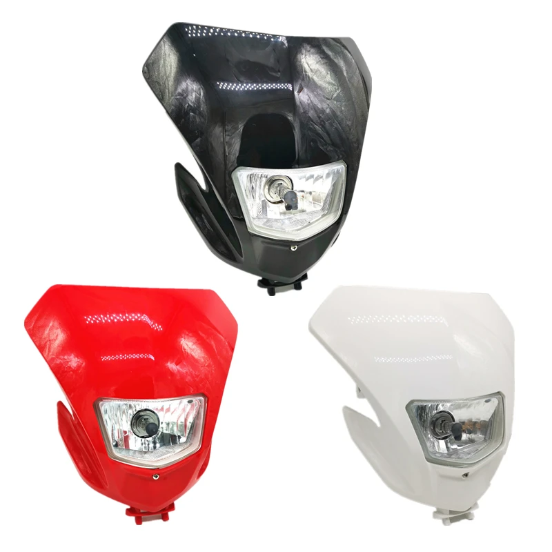 FOR HONDA XR230 XR250 XR400 Motorcycle Accessories 55-60W Headlight Assembly 3 colors