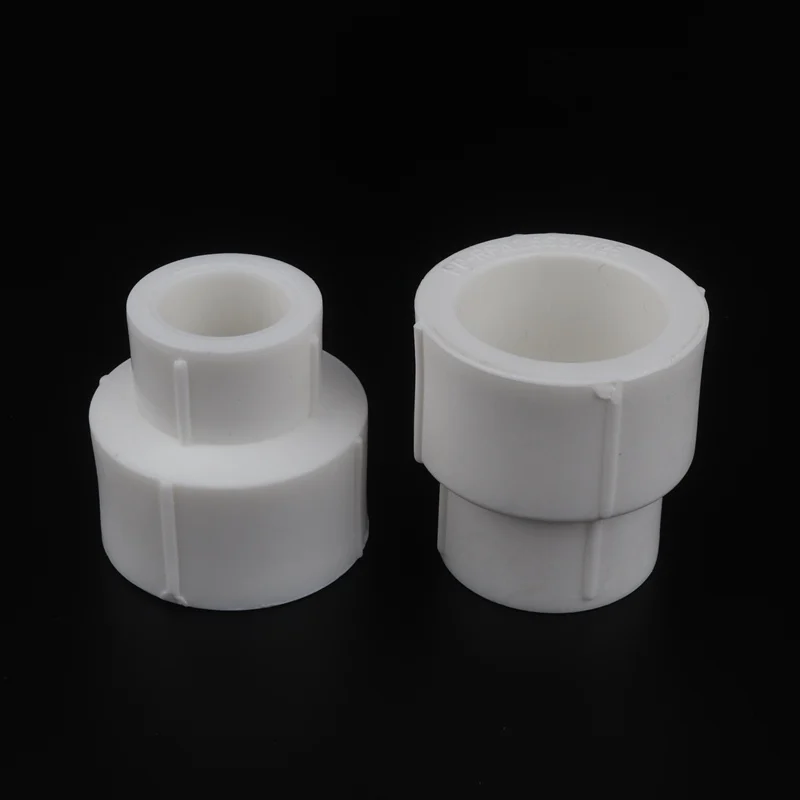 

1pcs PPR Reducing Connector 20mm to 25 32 40 mm Pipe Straight Connector Water Pipe Fittings Plastic Tube Joints