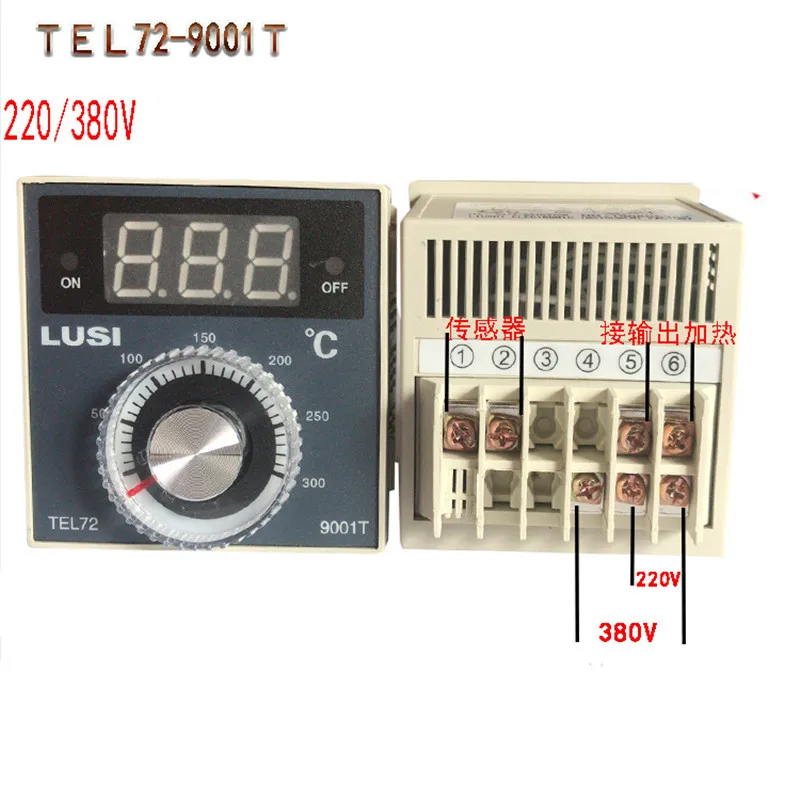 الأصلي الجديد 300 درجة مئوية لوسي ثيرموستا 220 فولت 380 فولت أجزاء الفرن العالمي