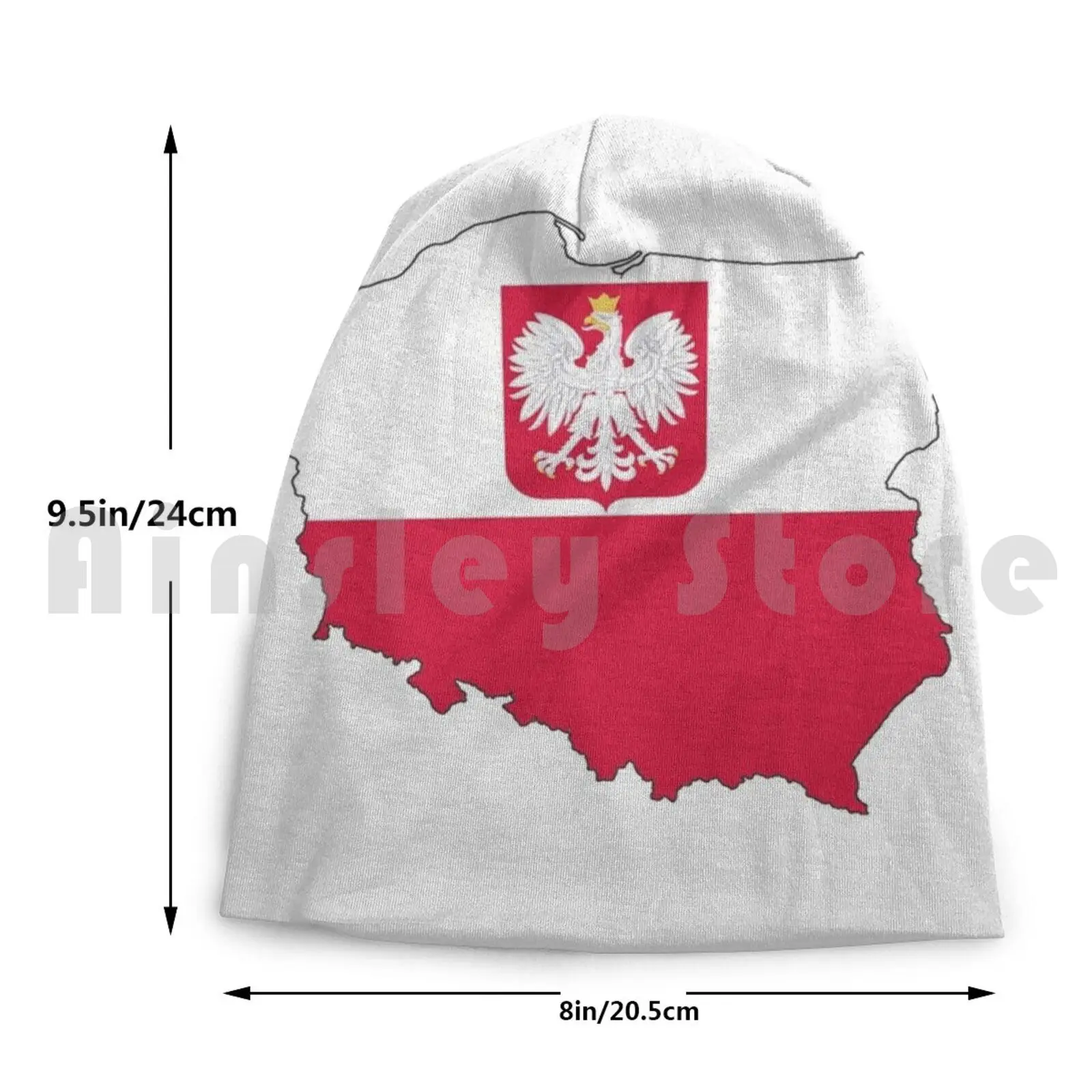 Mapa de Polonia, bandera y Águila Gorros con bandera cómoda, Pullover Cap, mapa, Polonia, polaco, Día del Trabajo, Fundación