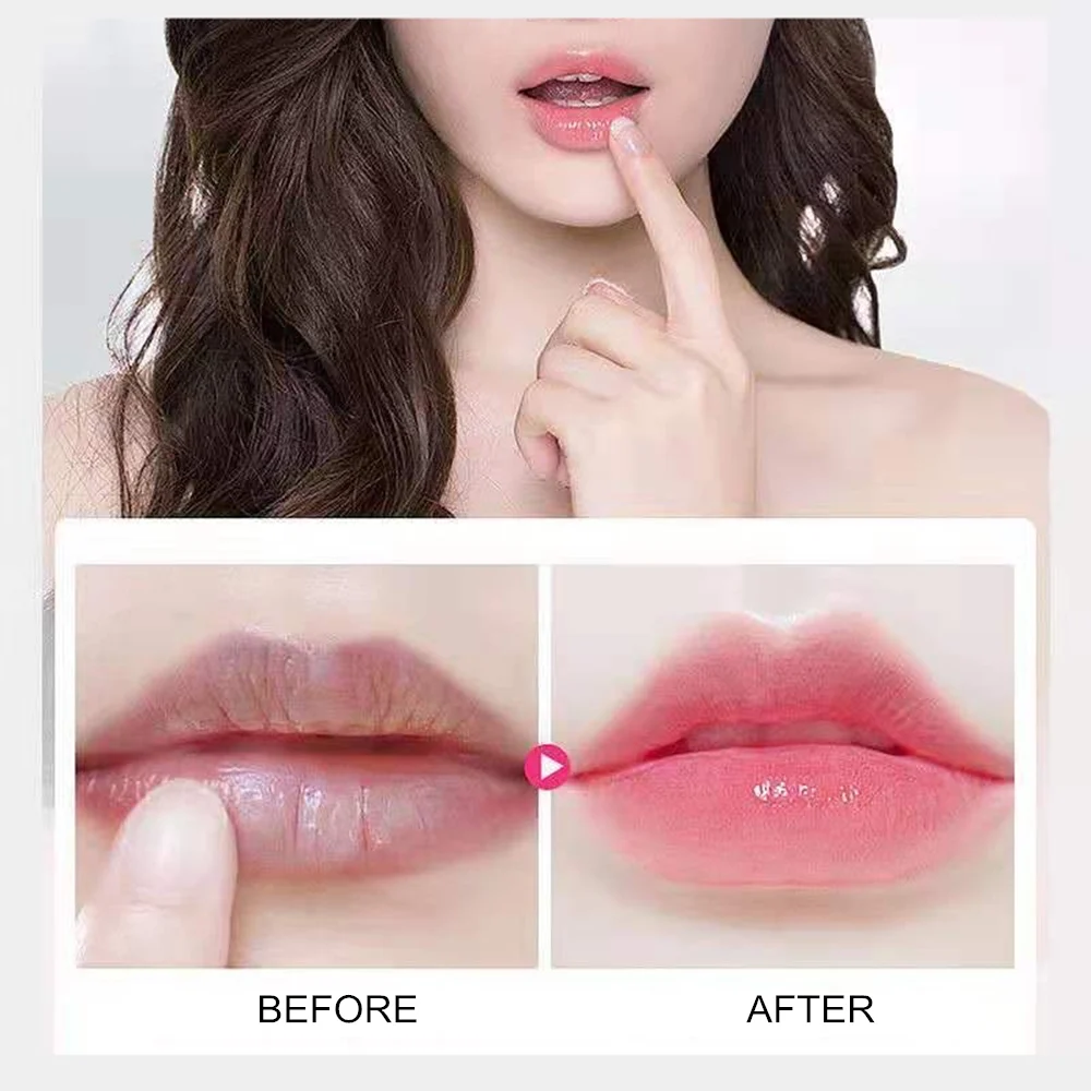 1Pcs Aloe Vera Kleur Veranderende Lippenstift Hydraterende Hydraterende Lippenbalsem Blijvende Voedende Reparatie Schrale Lippen Make-Up Cosmetische