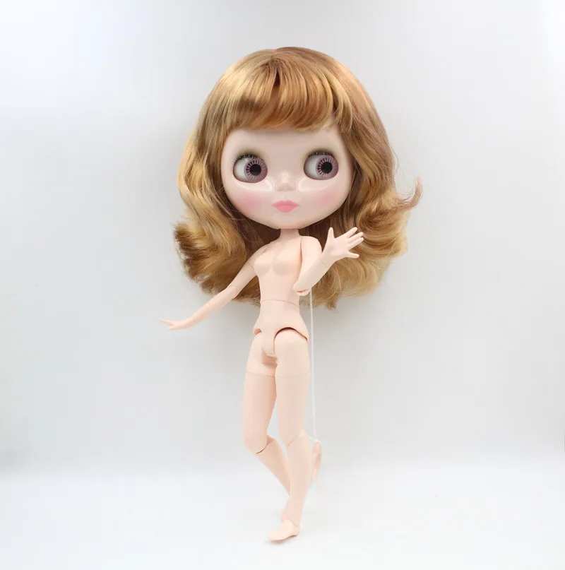 

Free Shipping Top discount 4 COLORS BIG EYES DIY Nude Blyth Doll item NO.655J Doll limited gift special price cheap offer toy