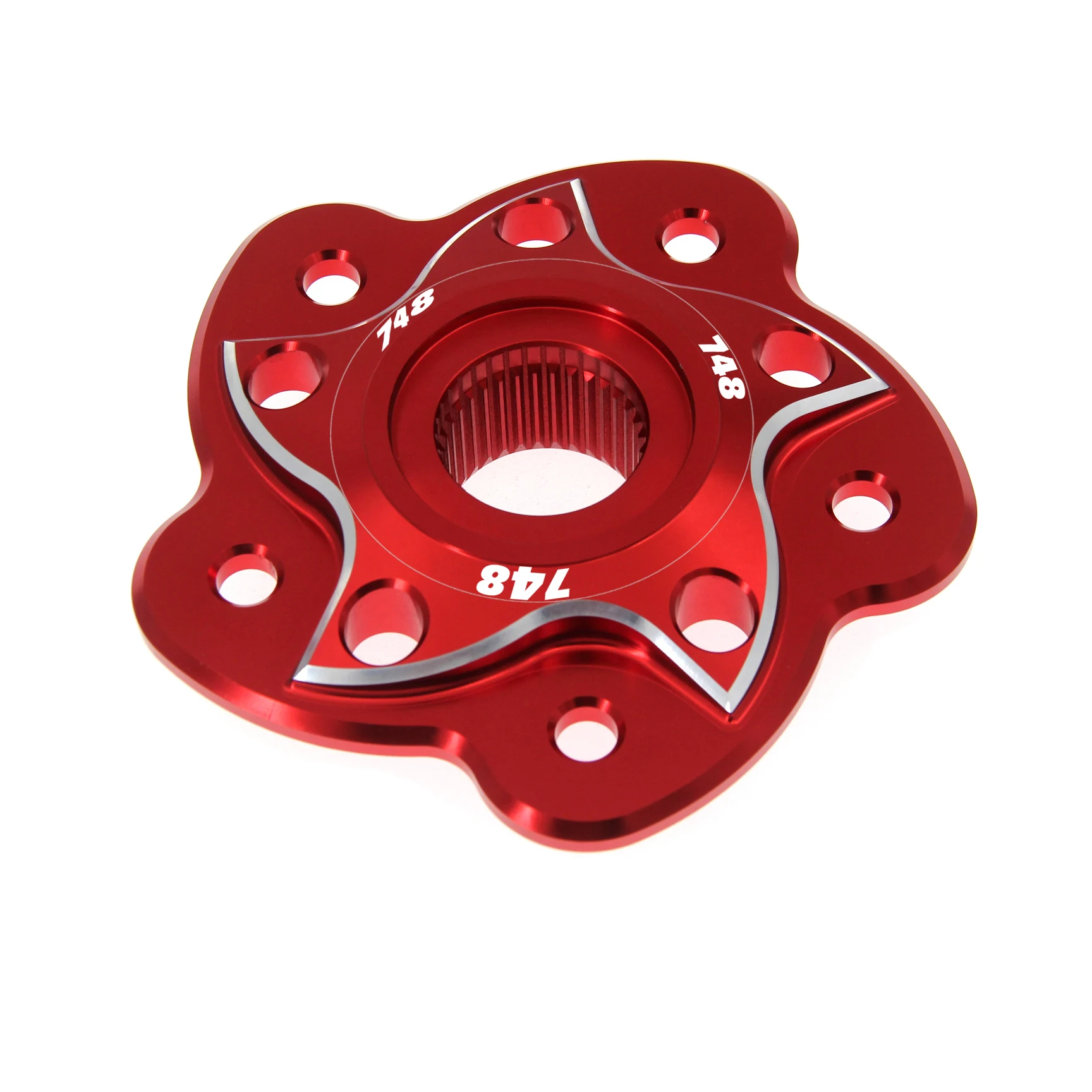 RiderJacky® CNC Motorcycle Rear Sprocket Hub Carrier Cover For Ducati 748 All Years