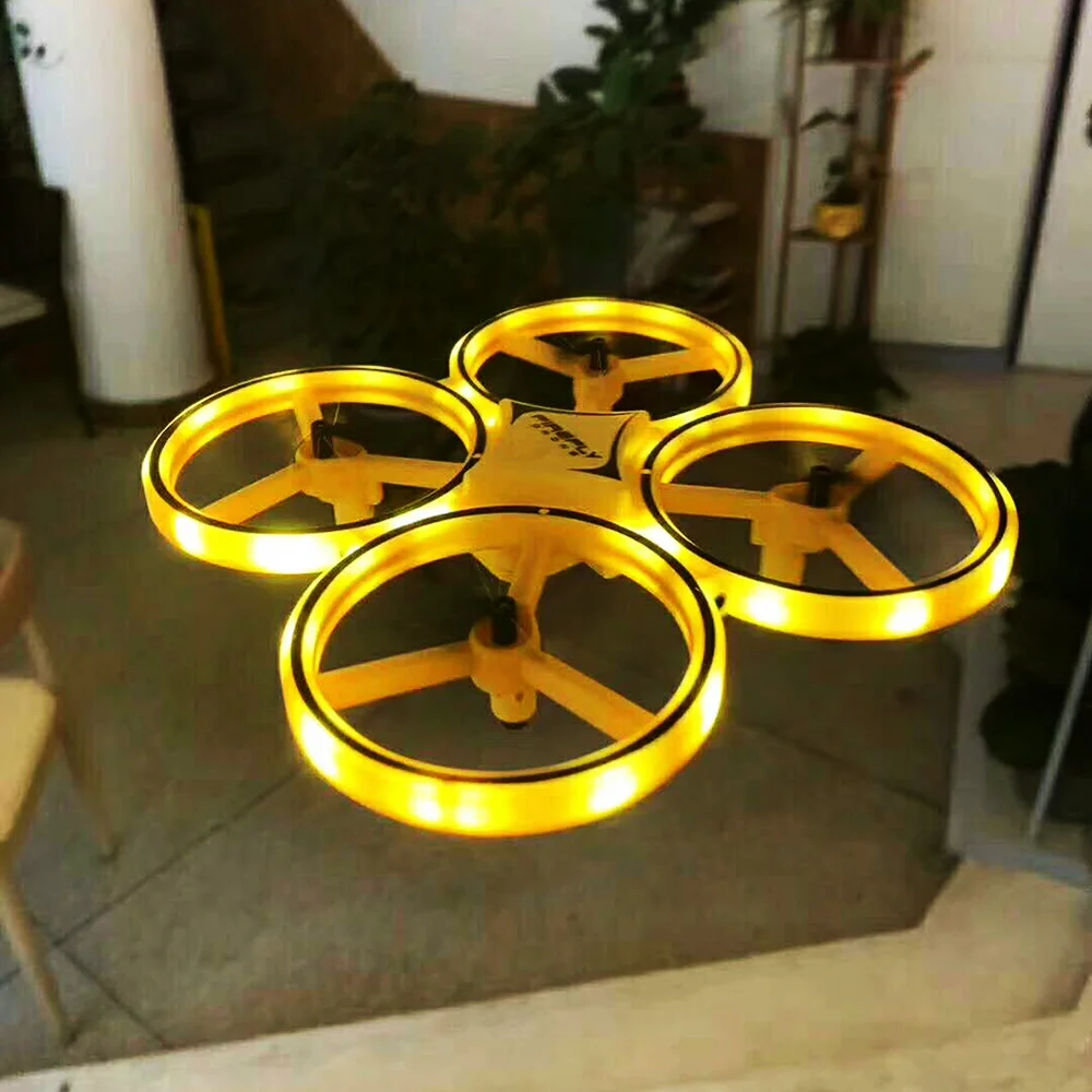 RC Drone UFO toys Watch Gesture Flying ball Helicopter Hand Infrared Electronic Quadcopter Interactive Induction dron Kids toys