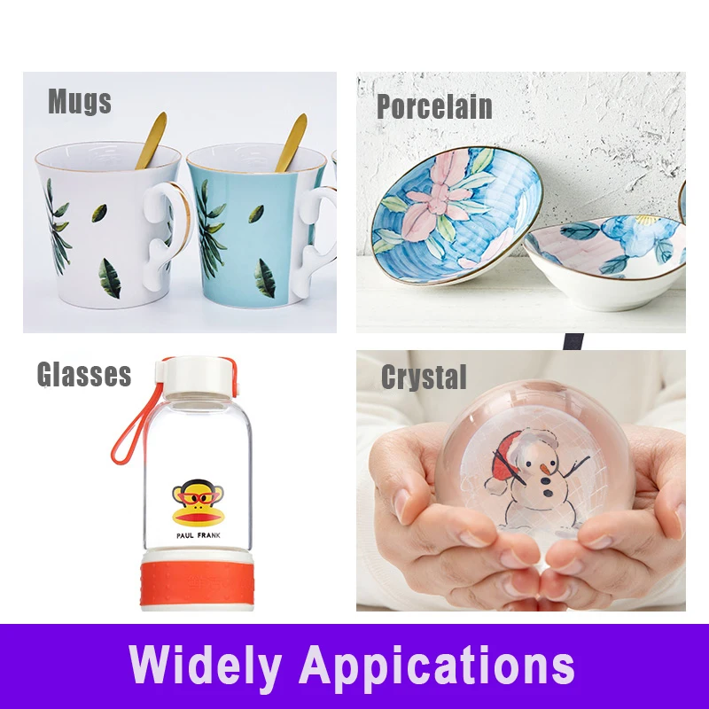 A4 Inkjet Waterslide Decal Paper A3 Waterbased Slide Transfer Paper White Transparent High Resolution DIY Design Mug