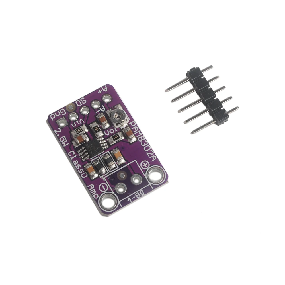 10pcs CJMCU-832 PAM8302 2.5W Single Channel Class D Audio Power Amplifier Module Development Board PAM8302A