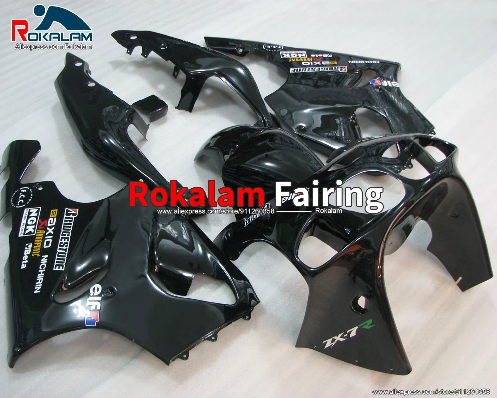 Body Kits For Kawasaki ZX7R 1996 1997 1998 1999 2000 2001 2002 2003  ZX-7R Ninja 96 03 Black Autorcycle Fairing