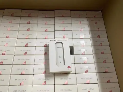 Huawei 4g lte desbloqueado 150mbps e3372 E3372h-320 usb móvel de banda larga dongle usb vara 4g modem com antena logotipo huawei