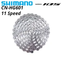 SHIMANO Deore 105 SLX HG601 HG600 M7000 R7000 Cadena de bicicleta de montaña de 11 velocidades CN-HG601 MTB bicicleta de carretera 5800 cadenas 11V