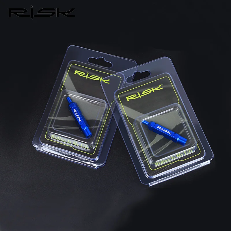 RISK Bike Tires Repair Tools Extension Rod Remove Wrench 8.5g Aluminum Bicycle Schrader Valve Core Tool Tube Multifunction