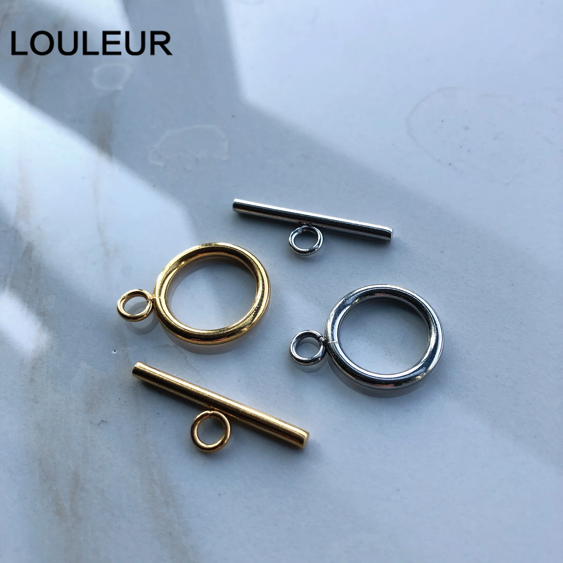 4sets Edelstahl OT Toggle-haken Toggle-haken Schnalle Anschlüsse Für DIY Armband Halskette Schmuck Finden Liefert – Detail 9