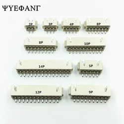 10pcs XH2.54 SMD SMT Right Angle connector 2.54MM PITCH MALE pin header 2P/3P/4P/5P/6P/8P/ FOR PCB BOARD LED strip connector