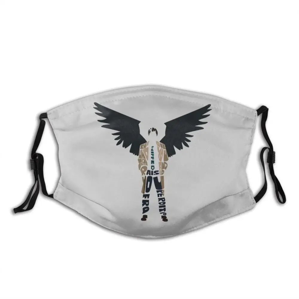 Castiel Print Washable Filter Anti Dust Mouth Mask Cas Castile Destiel Deancas Spn Supernatural Angel Angel Of The Lord Trench