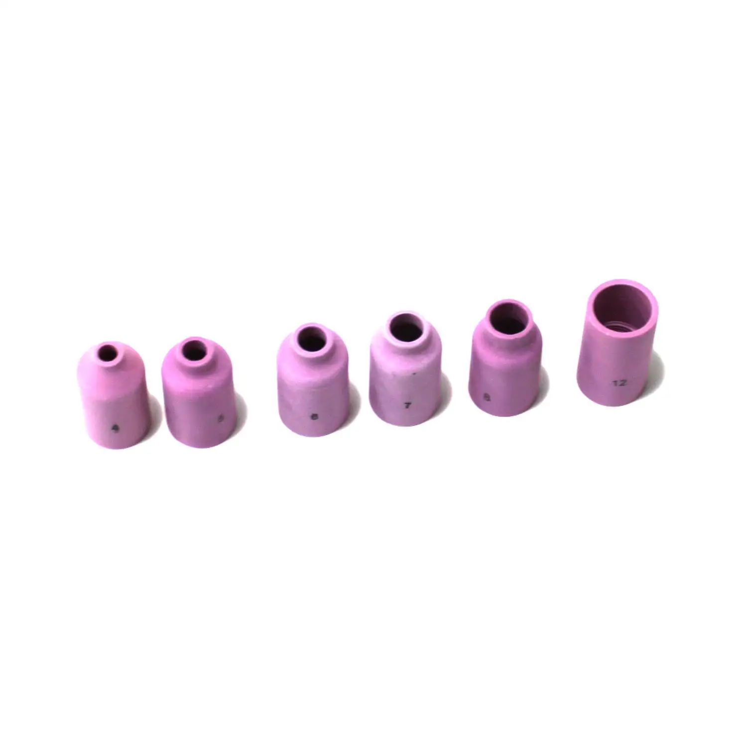 54N14 54N15 54N16 54N17 54N18 54N19 TIG Alumina Ceramic Gas Lens Cups for WP17 18 26 Welding Torch Kit