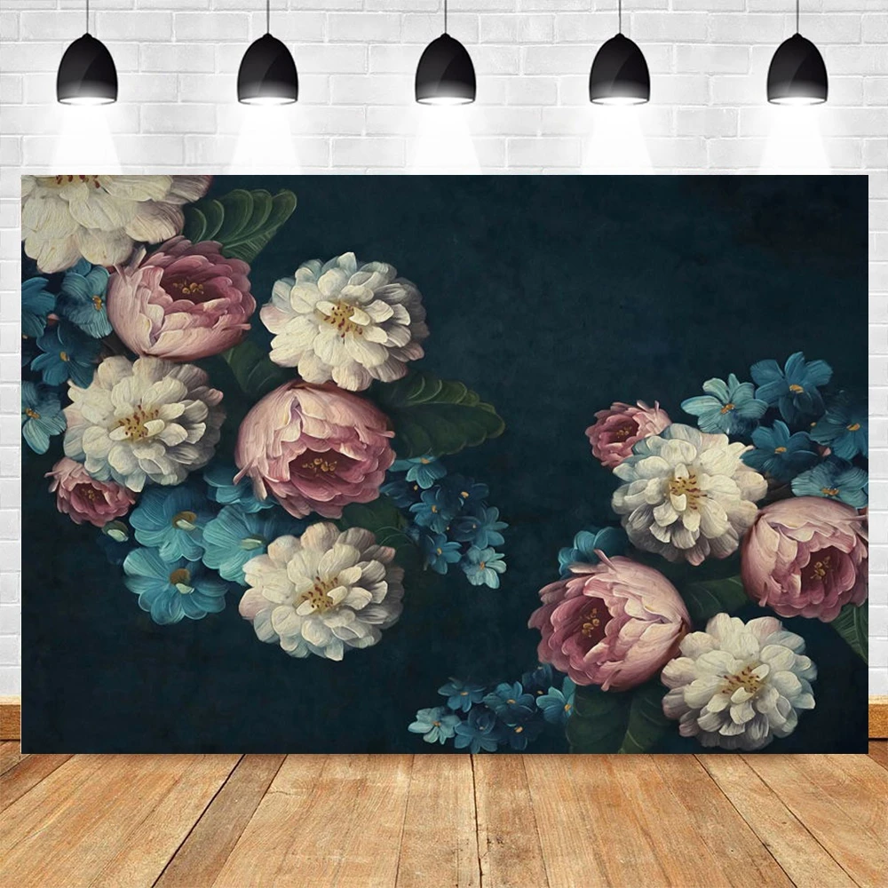 Tranh Nghệ Thuật Hoa Nền Chụp Ảnh Sơ Sinh Trẻ Em Người Phụ Nữ Mang Thai Hoa Hình Trang Trí Đạo Cụ Phông Nền Chụp Ảnh Phòng Thu