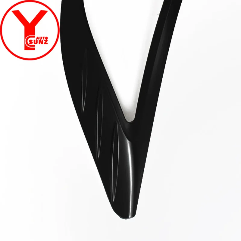 black head light cover For MITSUBISHI PAJERO SPORT Shogun 2015 2016 2017 car headlight accessories For montero sport 2018 YCSUNZ - Image 4