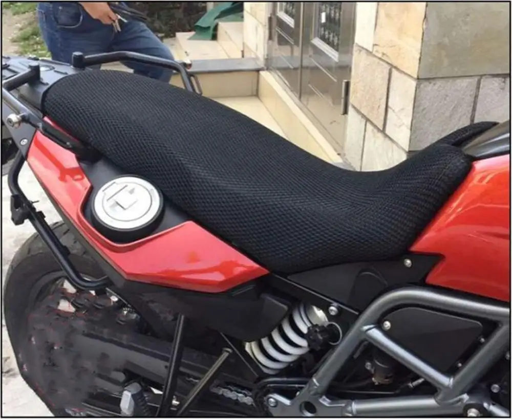 For BMW F800GS Rear Seat Cowl Cover 3D Mesh Net Waterproof Sunproof Protector Motorcycle Accessories F800 GS F 800GS