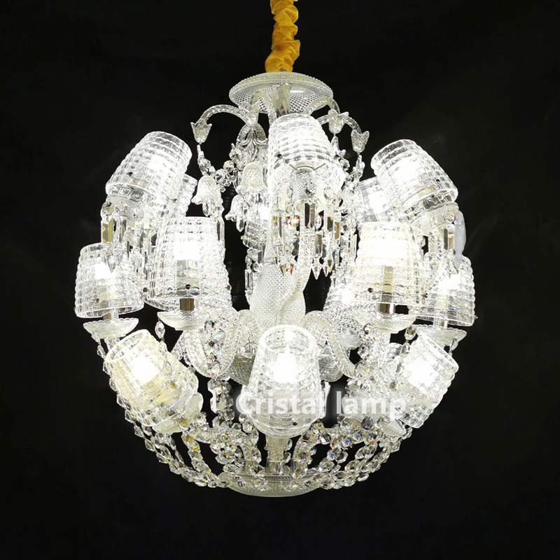 Ball Round Ceiling Crystal Chandelier Pendant Lights for Room Kitchen Restaurant Hotel Hot Sale Hanging Crystal Chandelier