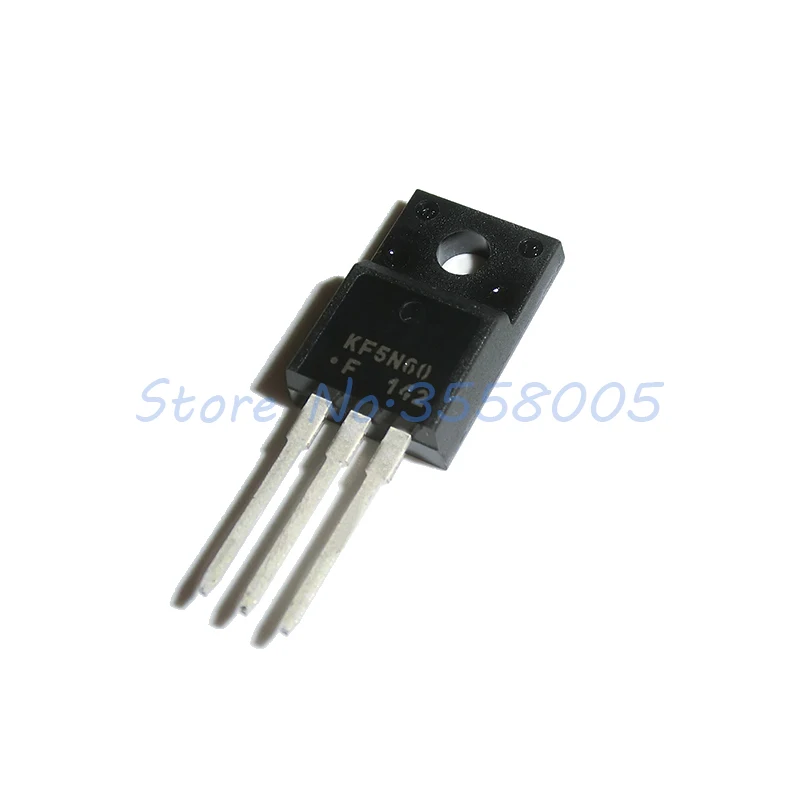 5Pcs/lot KF5N60F TO-220F KF5N60 5N60F