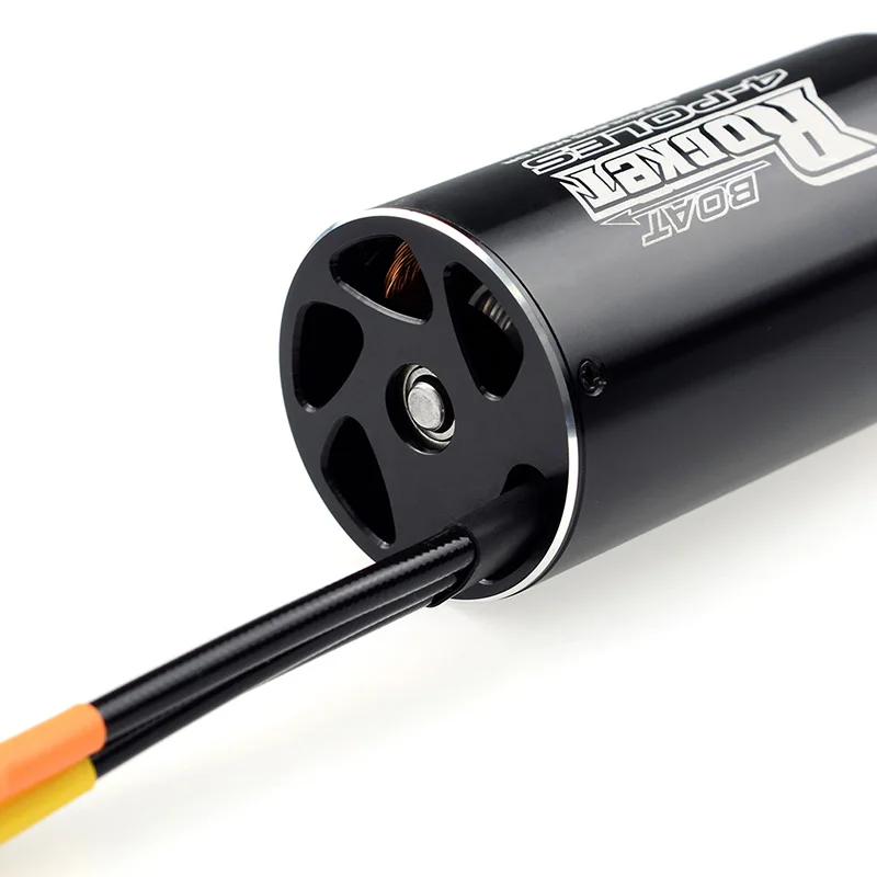Rocket 4074 1700KV 2000KV 2250KV 4P Brushless Motor W/40-S Cooling JacketสำหรับM41 Catamaran Spartan 1000มม.(ด้านบน) RCเรือ