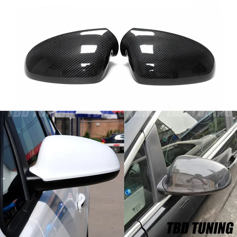 Carbon Fiber Mirror Cover For Opel Astra 2009 2010 2011 2012 2013 2014 2017+ Replacement Rear Side View Mirror Cover