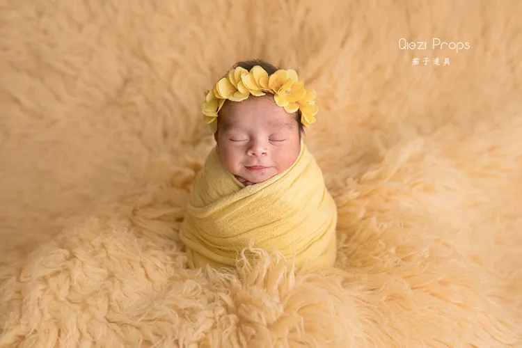 Tiara artesanal de renda com laço para menina, faixa elástica infantil para cabelo, acessórios para recém-nascidos, adereços para fotos