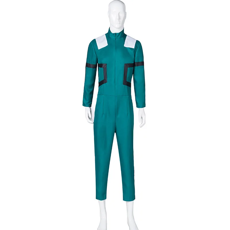 MHA Midoriya Izuku Jumpsuit Wig My Hero Academia Boku No Hero Deku Cosplay Costume Battle Suit Carnival Halloween Comic Con Wear