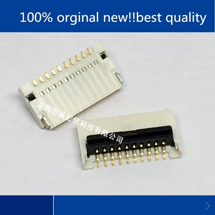 

10 шт. оригинальные новые в наличии 503480 -1000 05034801000 0,5 мм 10P задний разъем-раскладушка