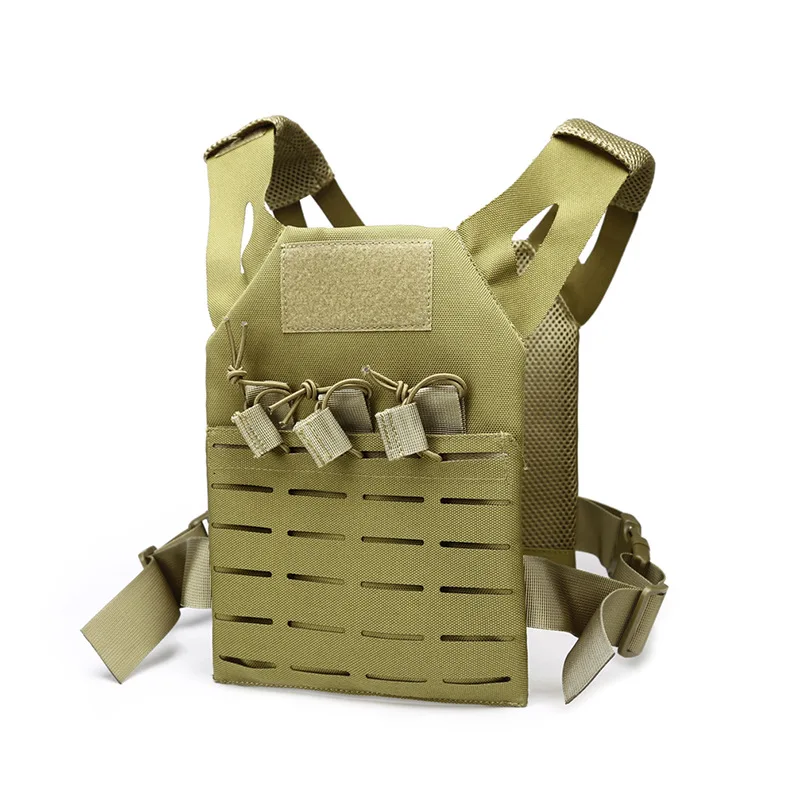 

Kid's Tactical JPC Plate Carrier Molle Vest Children's Body Armor Outdoor CS Paintball Airsoft Protective Combat Vests