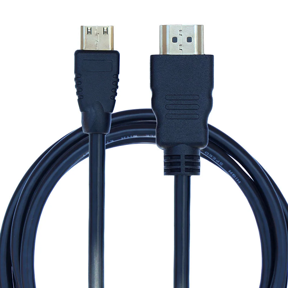 1.5m C Type Mini HD Male to A Type Male HD-compatible Cable For DV Camera PC Notebook