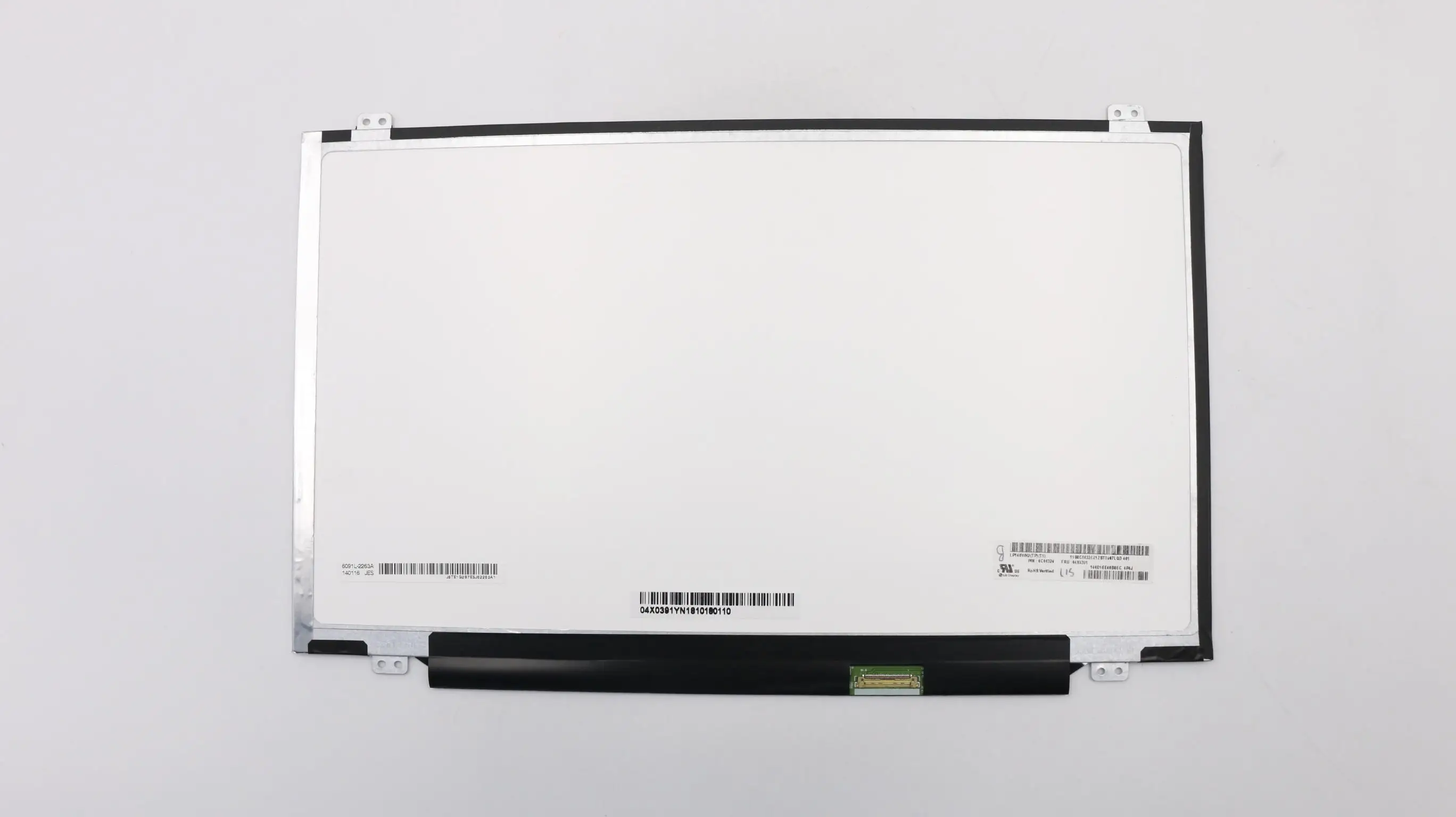 New Original For Lenovo Thinkpad T440P T460s T460 T470 T480 L440 L480 L490 E450 E470 HD  LCD Screen 1366x768 30 Pin 04X0391