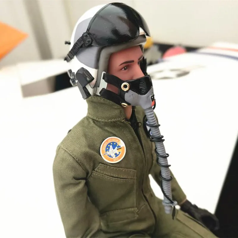 Figurine Pilote RC – échelles 1:5 / 1:6 / 1:9, Casque En Verre, Plastique, Pour Avion Modélisme