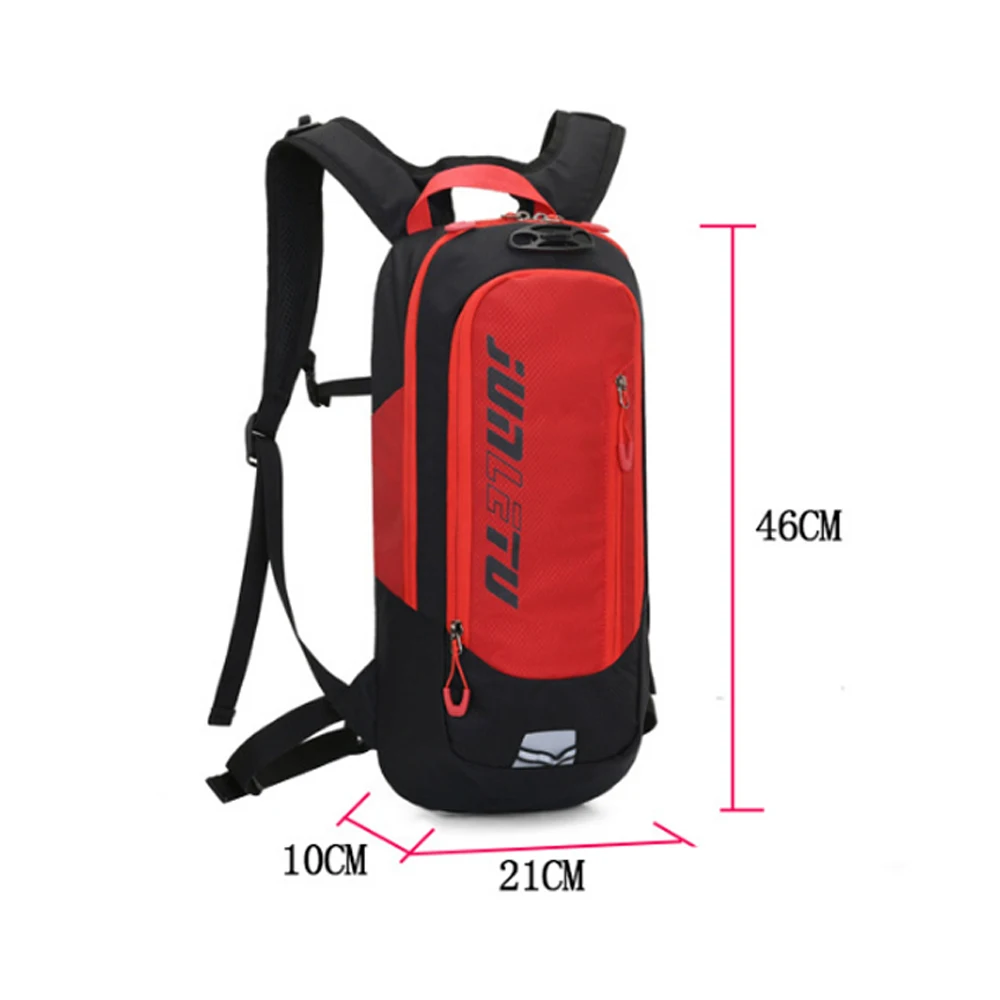 10L Bicycle Bag Waterproof Reflective Backpack Sport Riding MTB Hydration Backpack Bike Camping Cycling Hiking Rucksack XA306Y