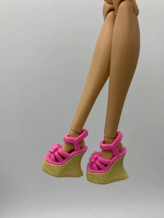 New styles doll toy shoes for 1/6 BB high heels flat foot dolls BBQ01