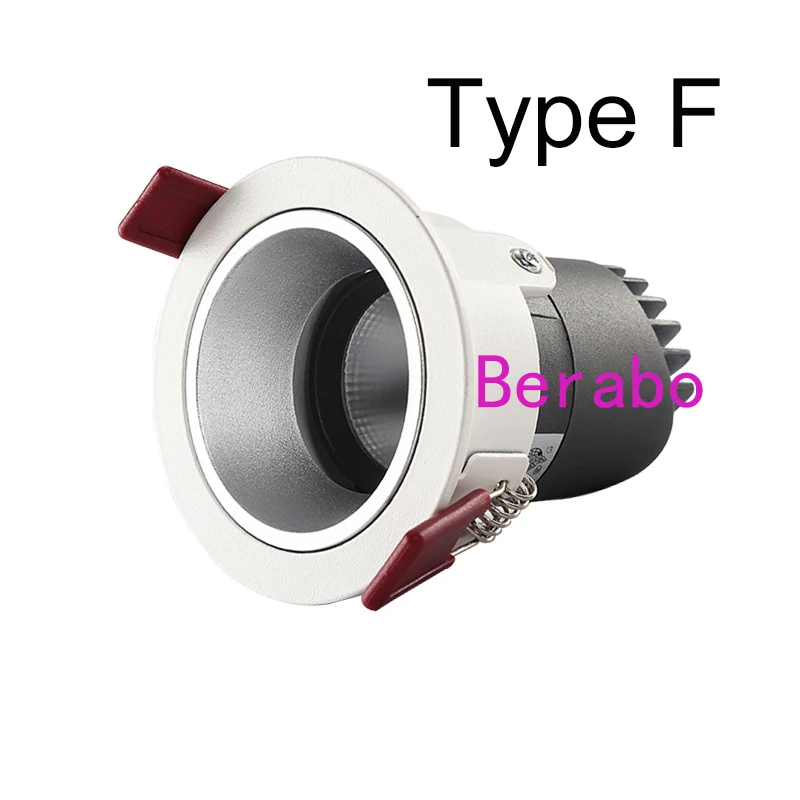 LED Downlight 12W 18W 30W Runde Einbauleuchte AC110V220V Unten Licht Wohnkultur Schlafzimmer Küche Innen spot Beleuchtung – Detail 5