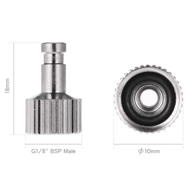 Air Brush Quick Release Coupling Disconnect Adapter 1/8\