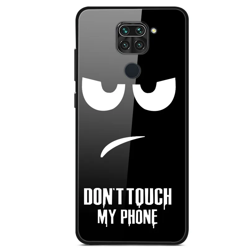 For Xiaomi Redmi Note 9s Case Tempered Glass Back Cover For Xiaomi Redmi Note 9 Phone Case Cover Note9 Redmi Note 9 Pro Max Case image 4