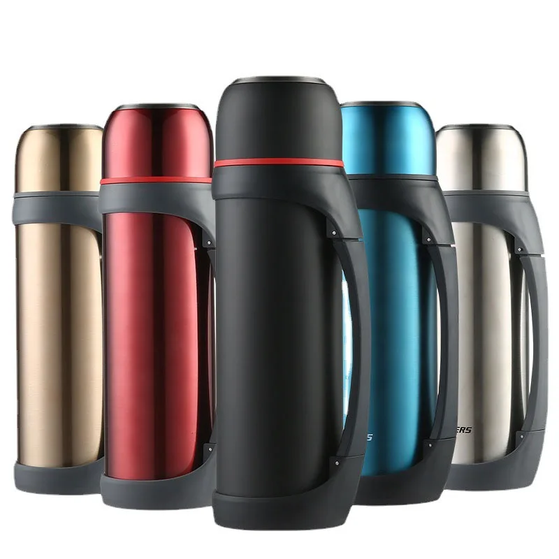 Portable Outdoor Sport Thermos Water Bottle for Camping Traveling 48 Hours Keep Warm/Cold Thermal Insulation Pot Insulated Cup