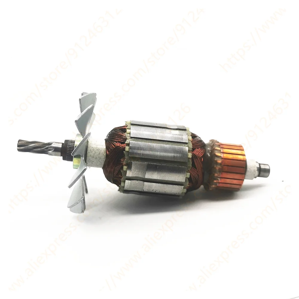 7ฟัน AC220-240V Armature โรเตอร์สำหรับ MAKITA 4300BV 512065-5 518257-4ค้อนเจาะเครื่องมืออุปกรณ์เสริมเครื่องมือ