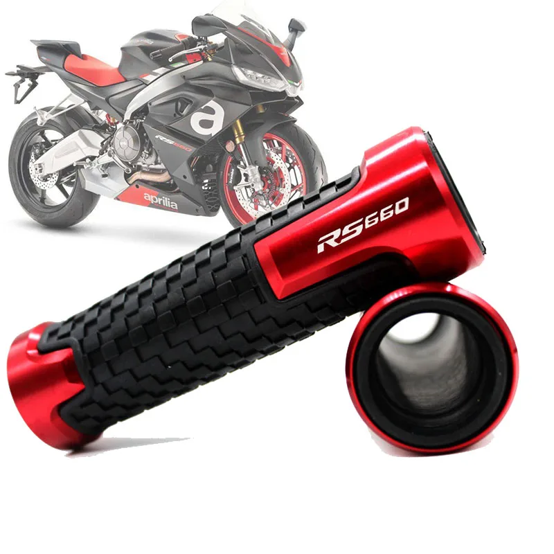 NEW Design 7/8'' 22mm Motorcycle Handle ends Grips Bar Hand For Aprilia RS660 Tuono 660 2020-2023