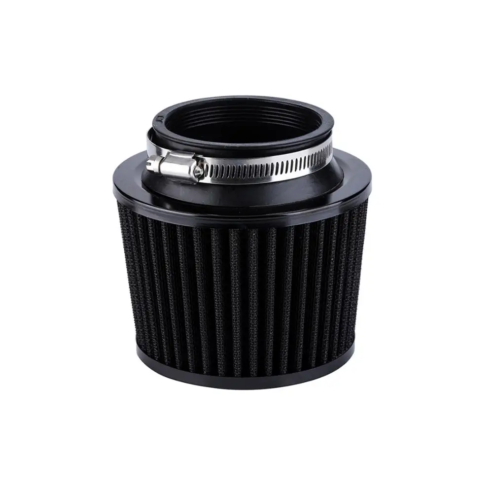 R-EP High Flow Air Filter 76mm 70mm 65mm Universal Car Cold Air Intake Filters 3inch 2.75inch 2.5inch Filter Washable Reusable