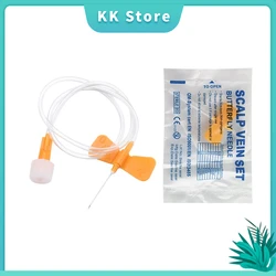 Disposable Sterile Scalp Vein Set Medical Scalp Vein Butterfly Needle with Double Wings for Infusion Set