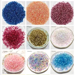 30g 2*3mm Bingsu Beads Czech Cylindrical Plastic Seed Needle Beads For DIY Material Stitch Embroidery Handmade Garment Sewing