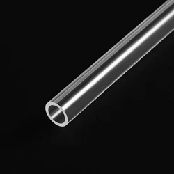 Uxcell O.D 8mm-22mm 50cm Long Rigid Acrylic Pipes Round Tube Tubing Transparent PMMA Tube Aquarium Accessoires Pipe Fittings